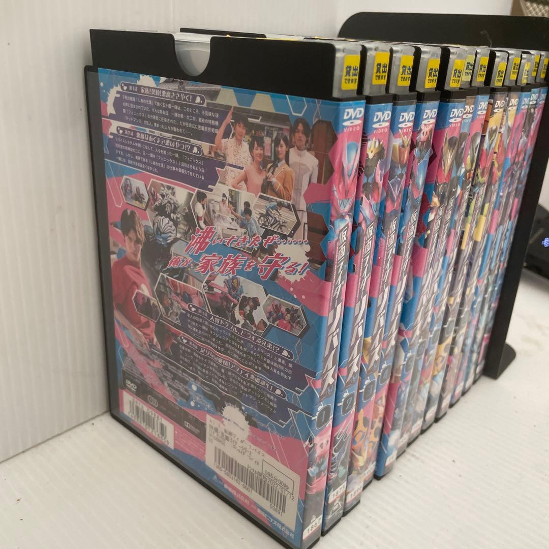 ケース付 仮面ライダーリバイス DVD 全12巻 全巻セット　レンタル落ち