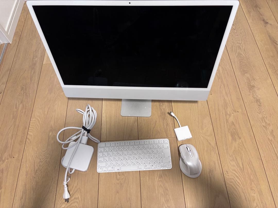 iMac 24インチ M1 8GB 512GB シルバー 2021年モデル
