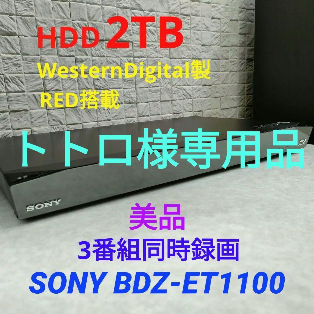 トトロ SONY BDZ-ET1100