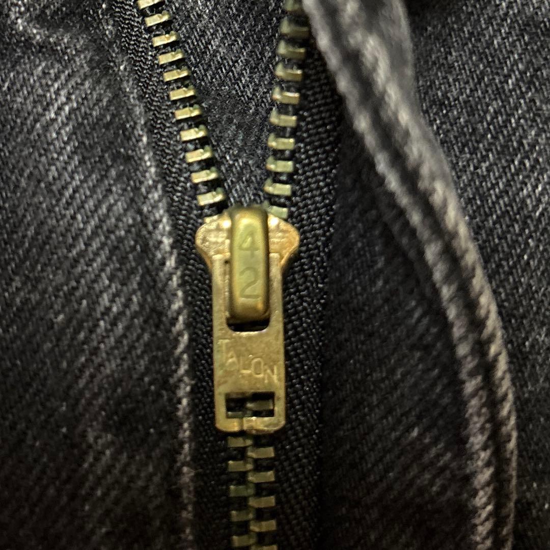 パンツ UNUSED / rebuild black denim pants