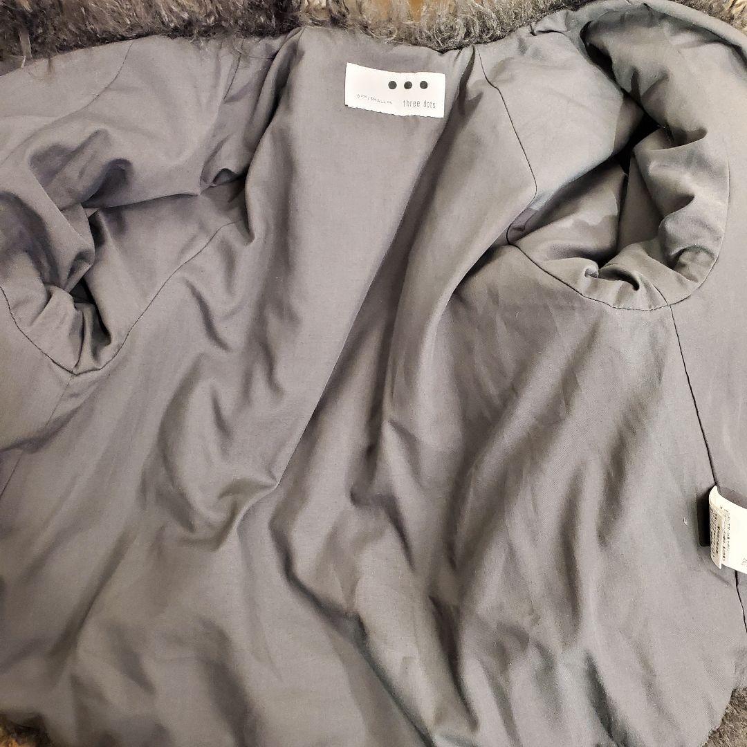 【ほぼ未使用】three dots ウェイビーファー ジャケット 2025年発売