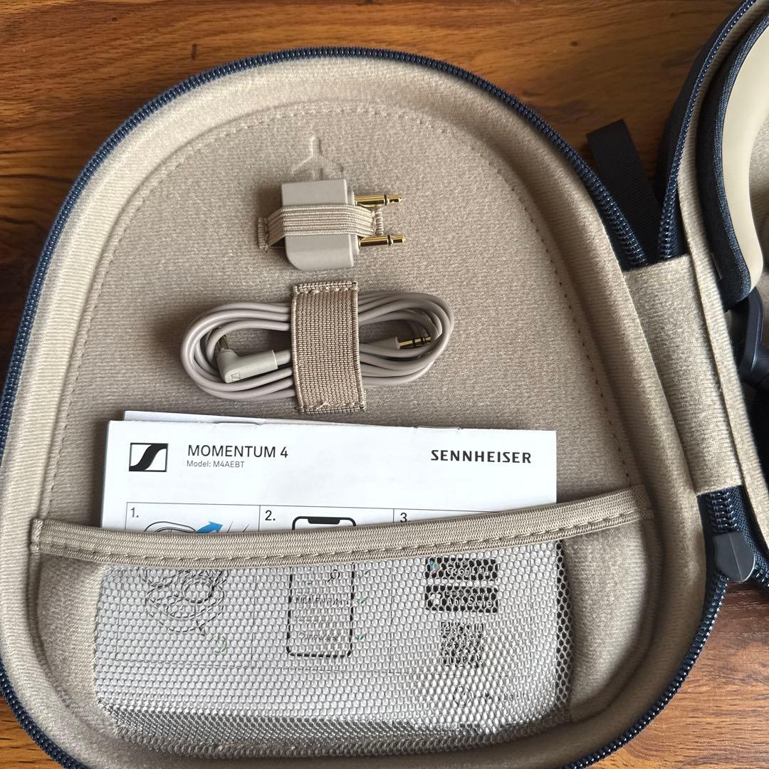 極美品 Sennheiser MOMENTUM 4 1度のみ使用