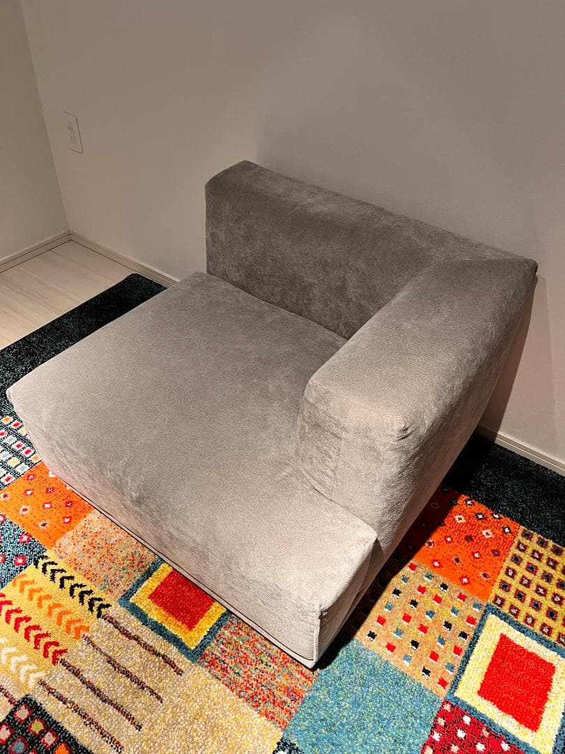 Francfranc メーネソファ アーム 2 L ライトグレー（W815）