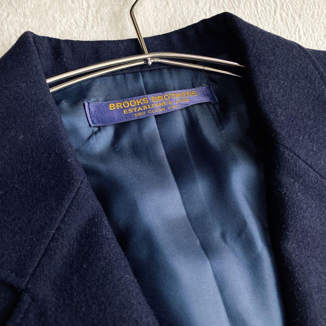 ブルックスブラザーズ★紺ブレ 金ボタン ウール 2B テーラードジャケット