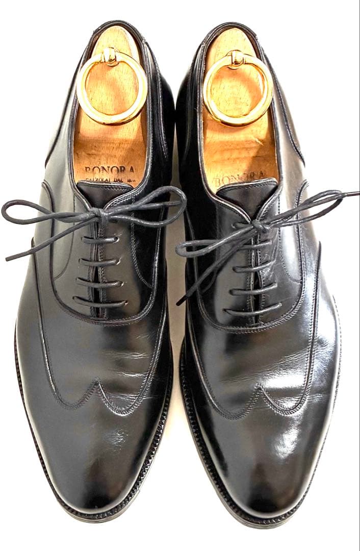 パ*ー様 旧ボノーラ ブラインドブローグ 7 1/2 BONORA