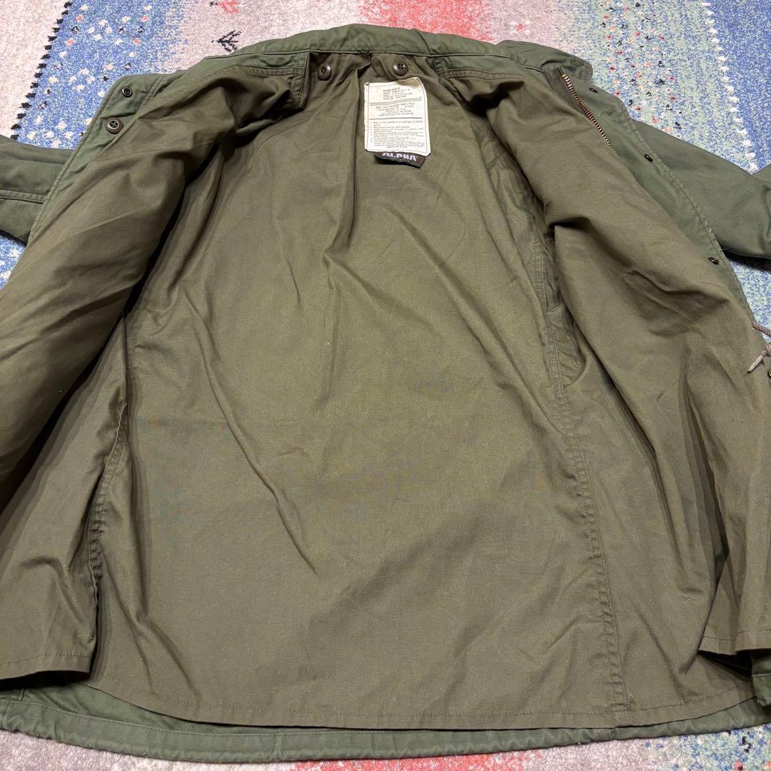 ALPHA　アルファ　USA製　M-65 フィールドジャケット　サイズM-R