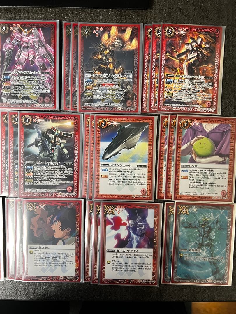 [バトスピ] ユニコーンガンダム デッキ (40枚,スリーブ付き)