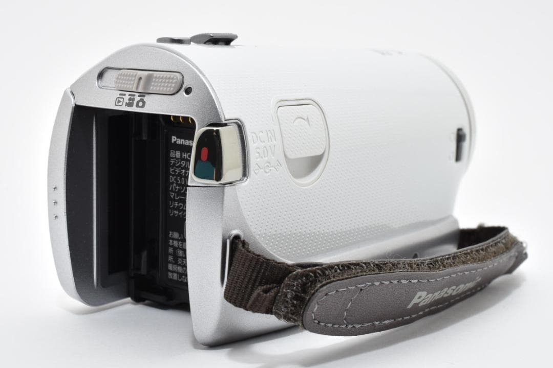 【美品】Panasonic ビデオカメラ HC-V300M　ホワイト　動作確認済