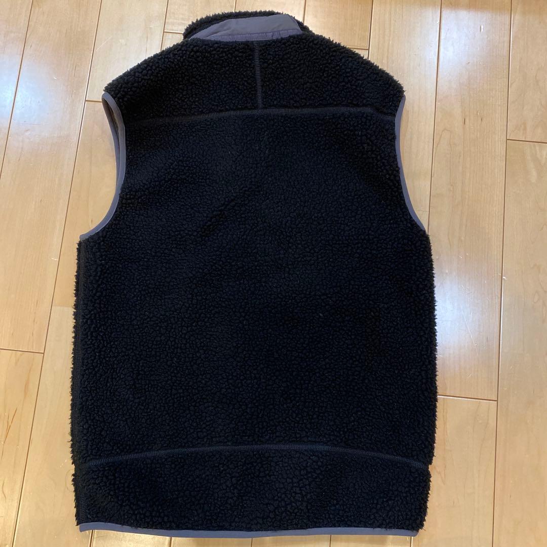 patagonia ブラック フリースベスト Sサイズ