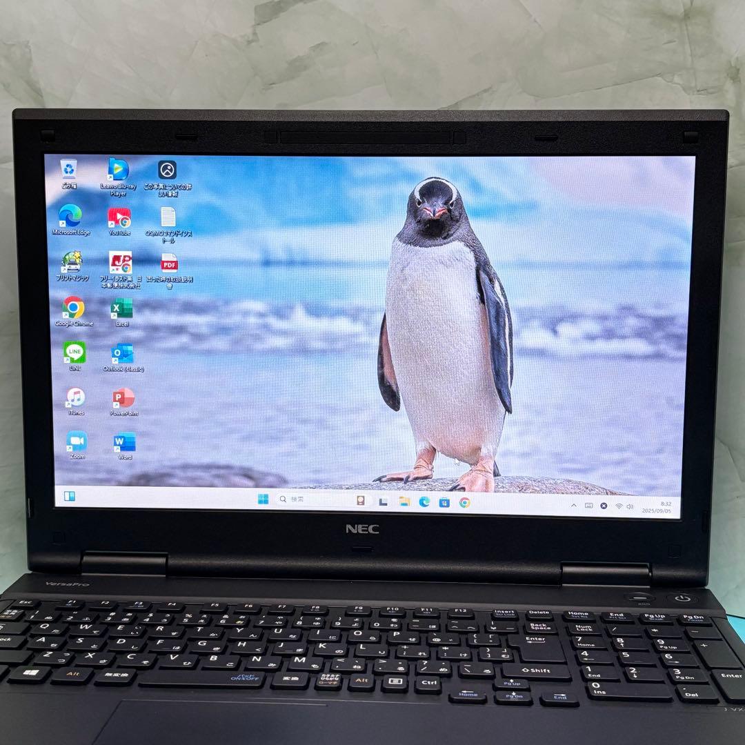 セール中！NECi5ノートパソコン★メモリ8GB＆SSD搭載★オフィス付★高性能