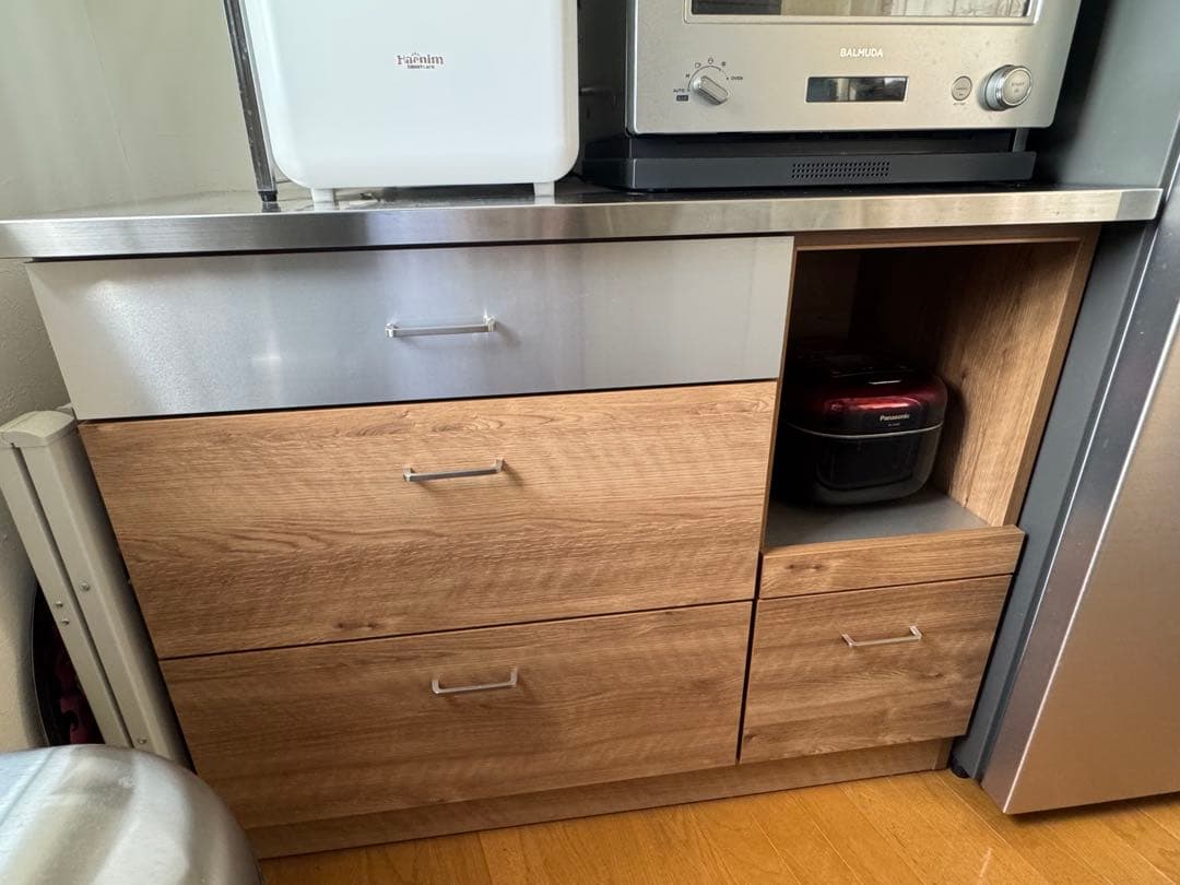 LUCIDO キッチンカウンター ステンレス105