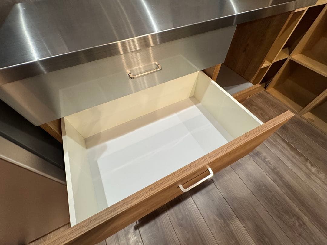 LUCIDO キッチンカウンター ステンレス105