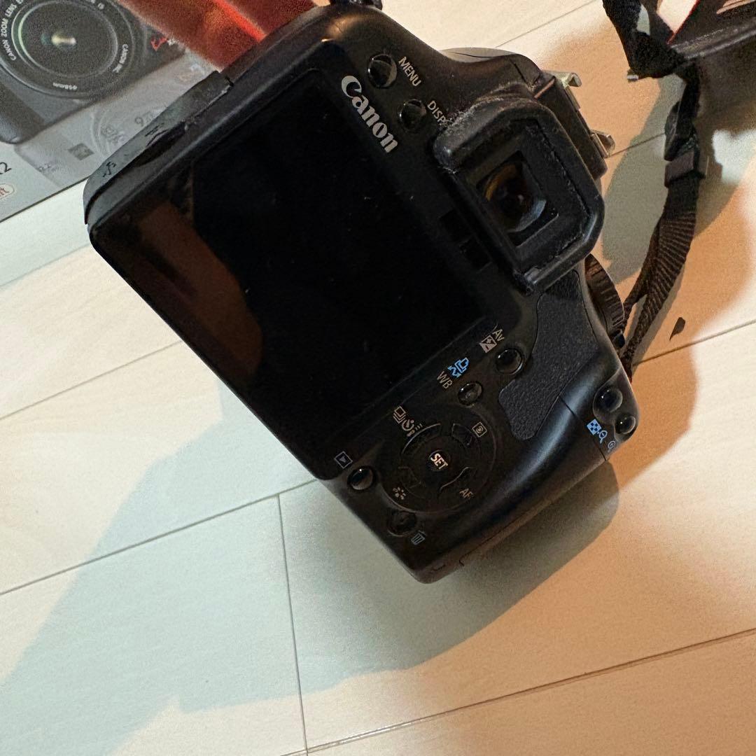 Canon キャノン　カメラ　ブラック　ジャンク品　写真　撮影　EF-S