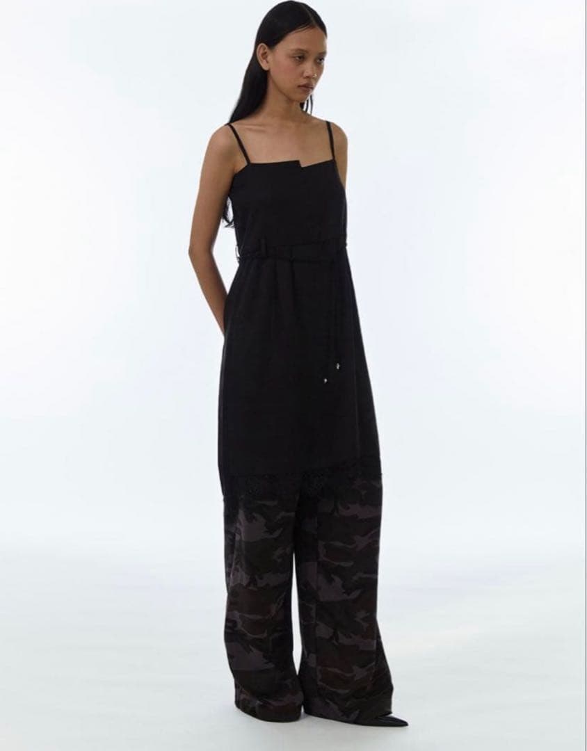 MILLO WOMEN PARTIMENTO MUSINSA 迷彩 スウェット