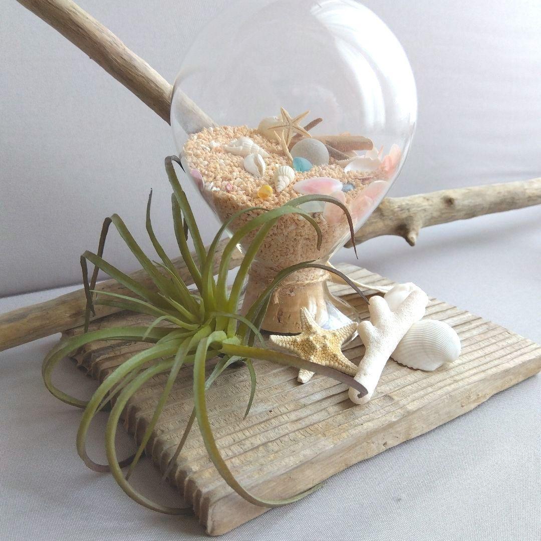 シーグラスリース シーグラス雑貨