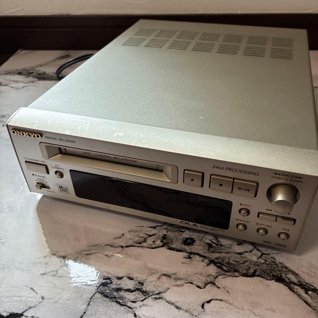 【音出し確認済】ONKYO MD-105X MDレコーダー