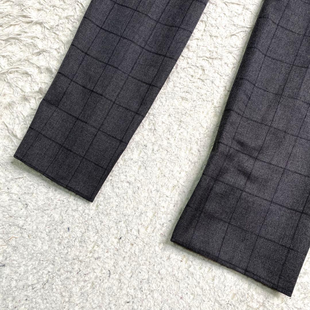 美品✨スーツセレクト セットアップ スリーピース チェック L BIELLA