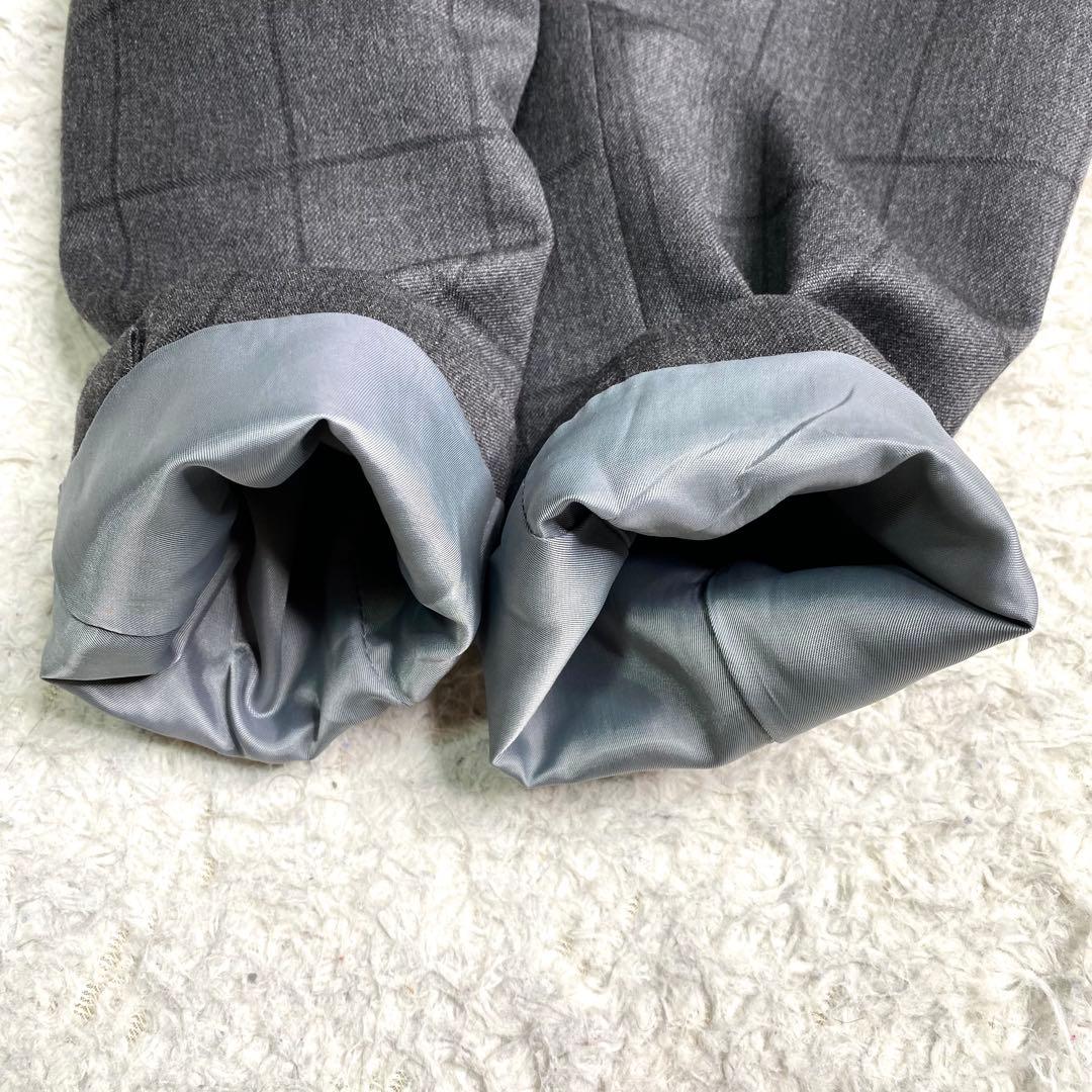 美品✨スーツセレクト セットアップ スリーピース チェック L BIELLA