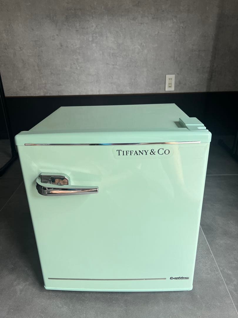 1ドア レトロ冷蔵庫 ティファニーブルー お洒落な アメリカン 家具
