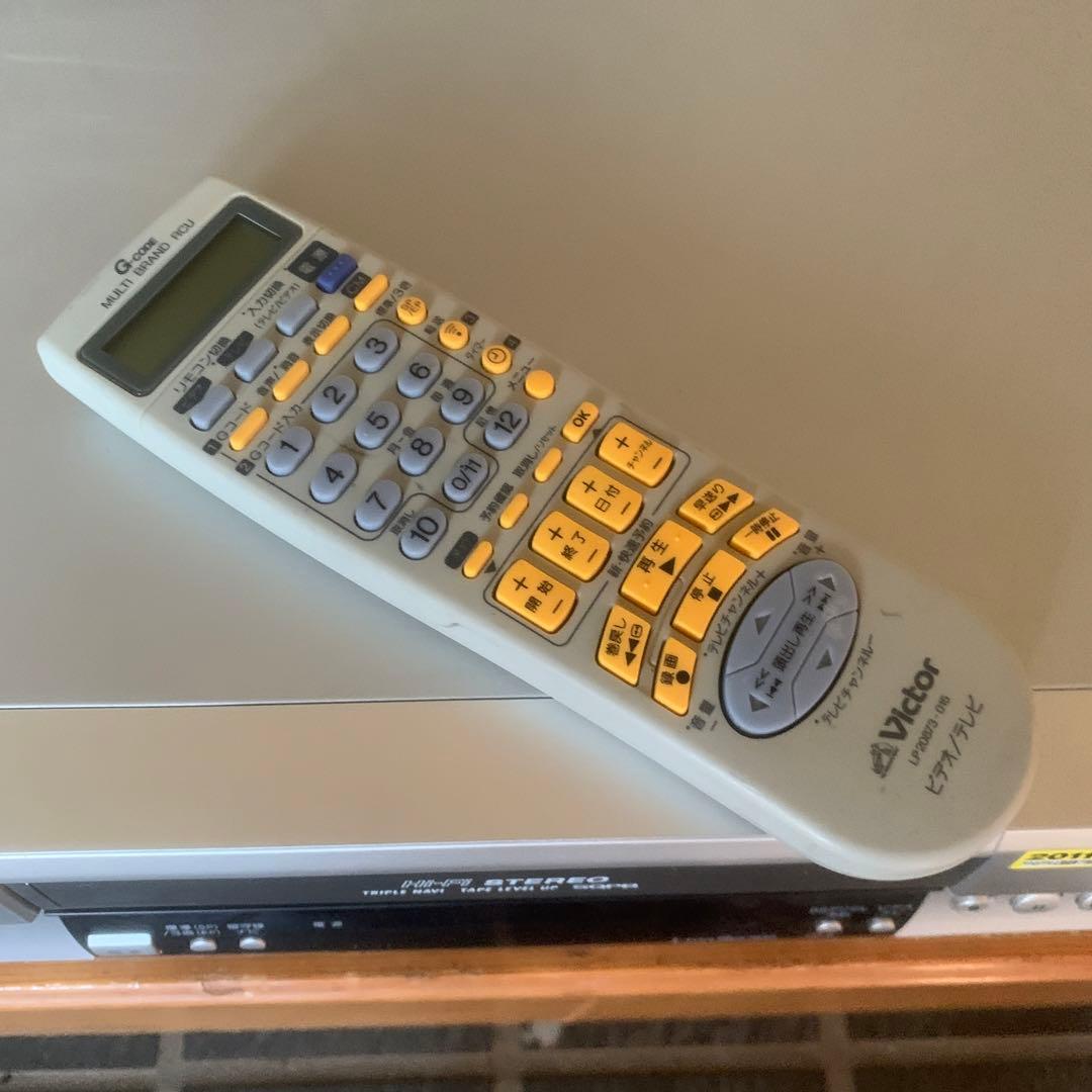 動作品  Victor  BS内臓ビデオカセットレコーダー HR-F73