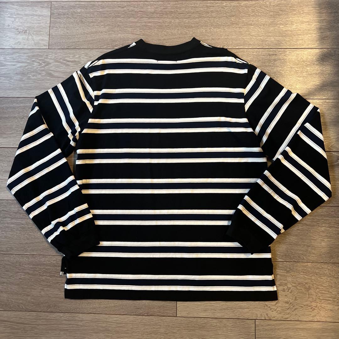 machatt マチャット　今季★ ボーダーロンT ブラック