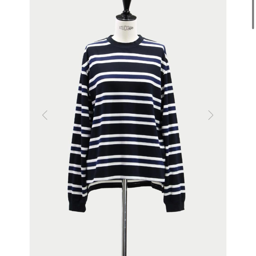 machatt マチャット　今季★ ボーダーロンT ブラック