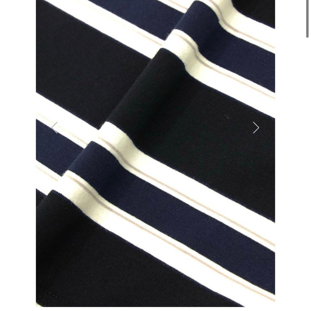 machatt マチャット　今季★ ボーダーロンT ブラック