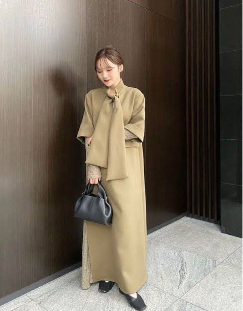 Acka. acka. ackaリボンタイワンピース　オケージョンドレス 結婚式