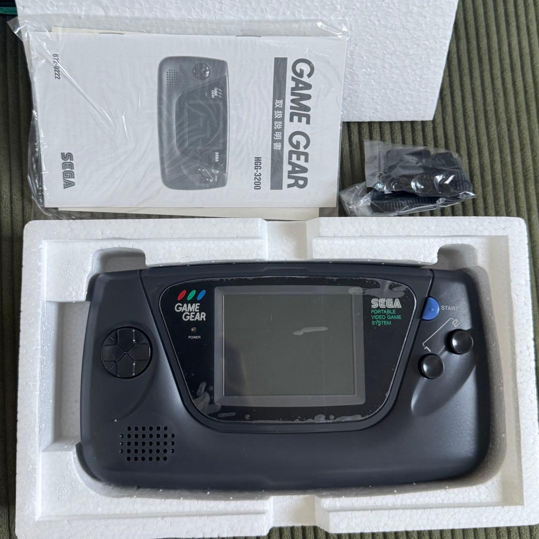 美品 SEGA GAME GEARゲームギア 本体 HGG-3210