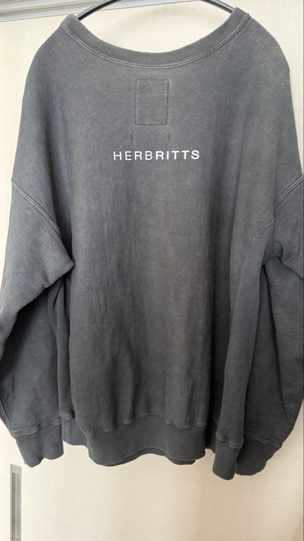 BOWWOW HERBRITTS グレー スウェット トレーナー
