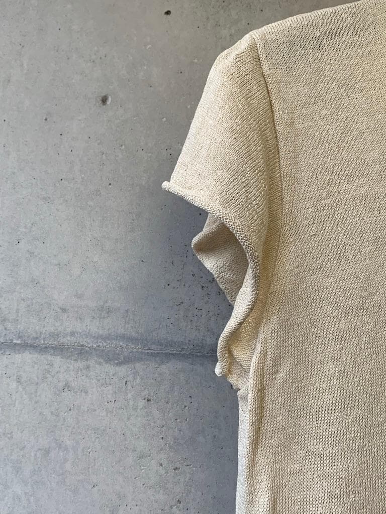 ヨーガンレール　リネン アシンメトリー カットソー　JURGEN LEHL