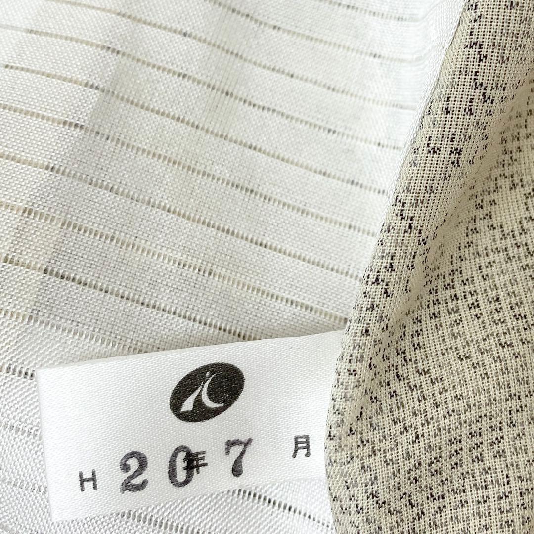 ⭐︎K0882 美品 逸品 単衣 夏向き お洒落 紗 夏大島 正絹 小紋