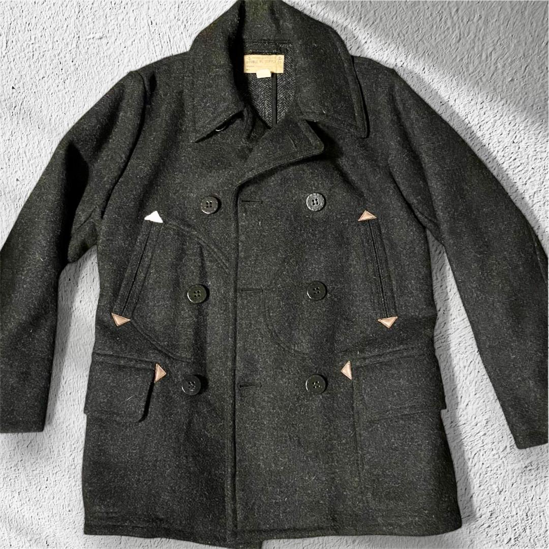 jacksan 　RRL DOUBLE FACED WOOL P-COAT