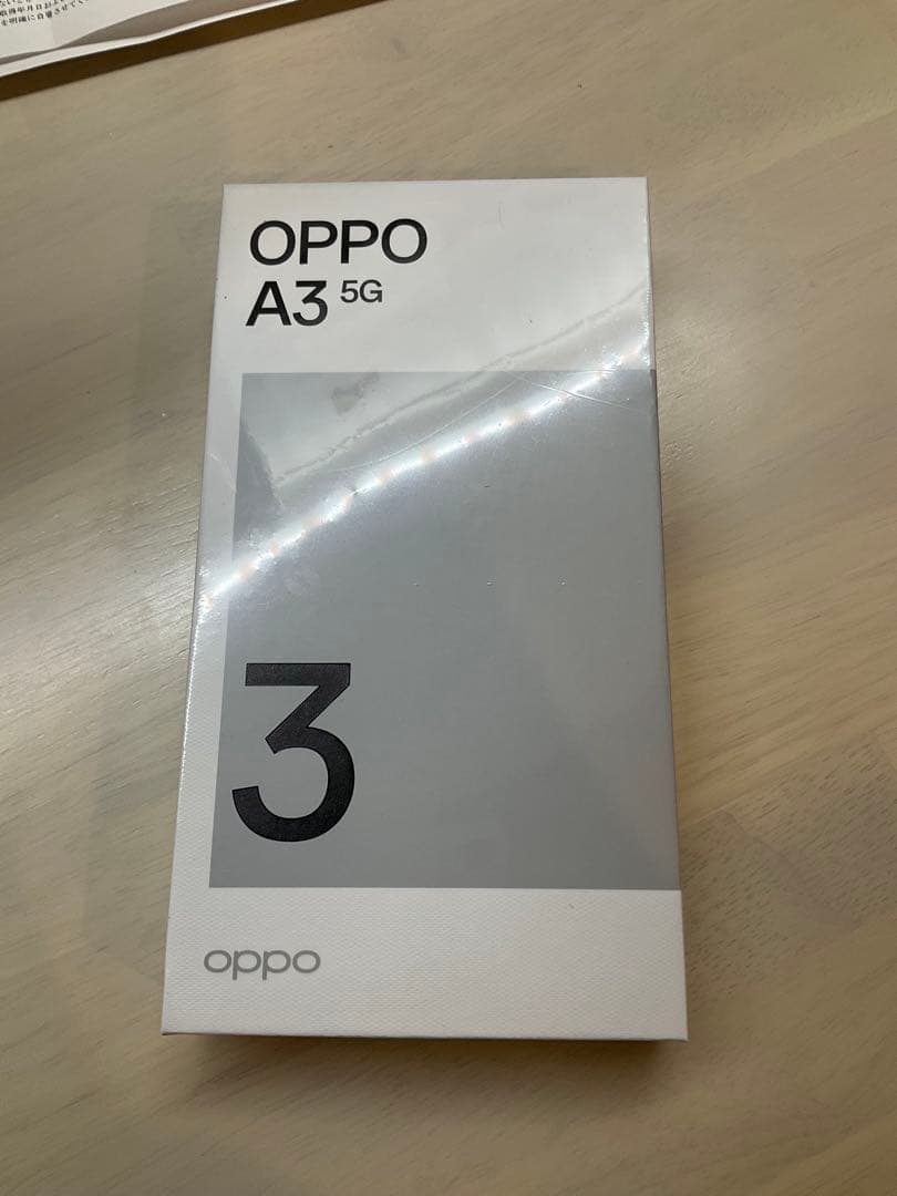 OPPO A3 5G ブラック 128GB 新品未開封
