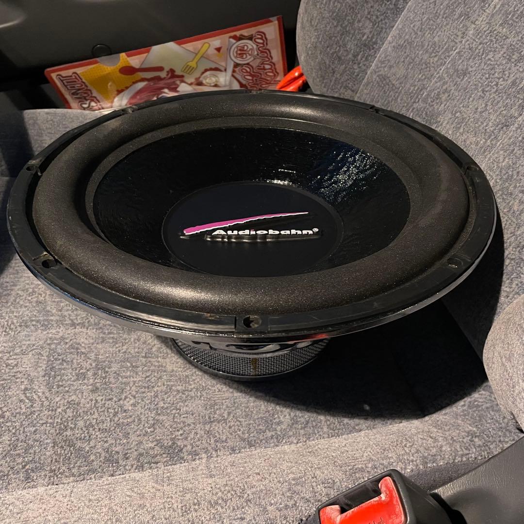 希少!! Audiobahn 12インチサブウーファーユニット AW1251T
