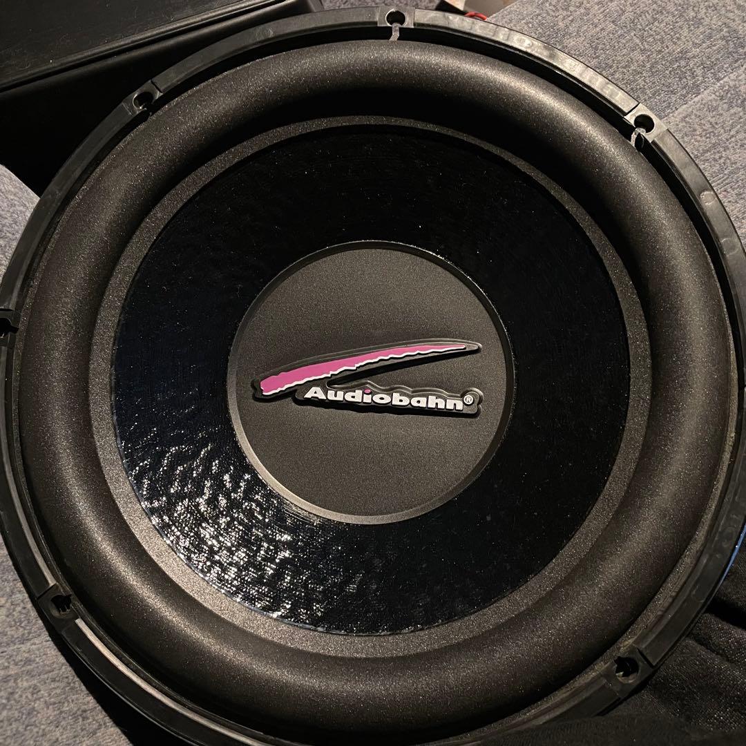 希少!! Audiobahn 12インチサブウーファーユニット AW1251T