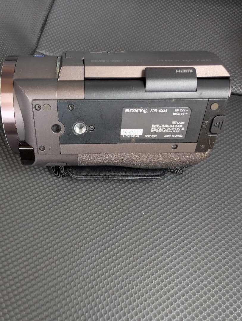 4K　SONY　ビデオカメラ FDR-AX45　ジャンク品