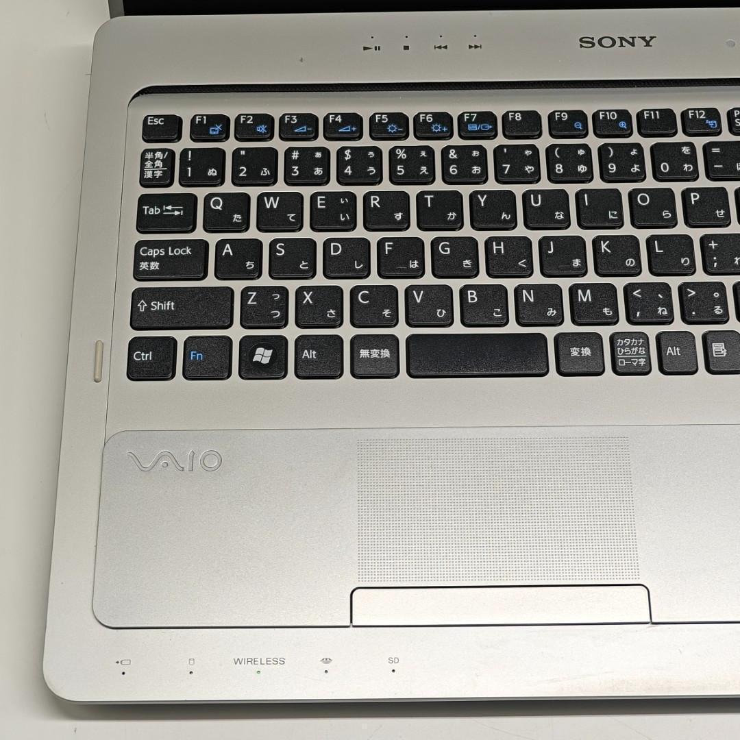 【VAIO】高性能i7 SSD512GB 16GB シルバー 大型ノートPC