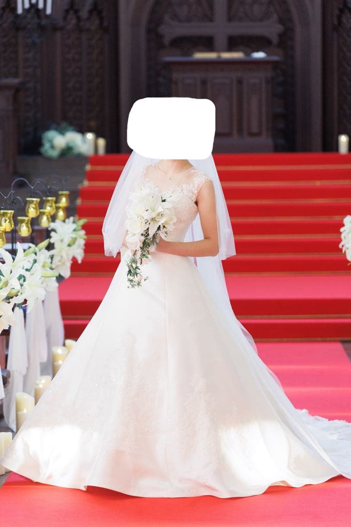 Aライン　ウェディングドレス