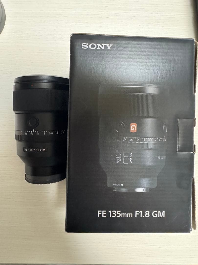SONY FE 135mm F1.8 GM レンズ フィルター付き