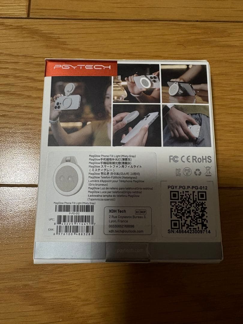 PGYTECH マグカムフォングリップ&ライトセット　ほぼ未使用