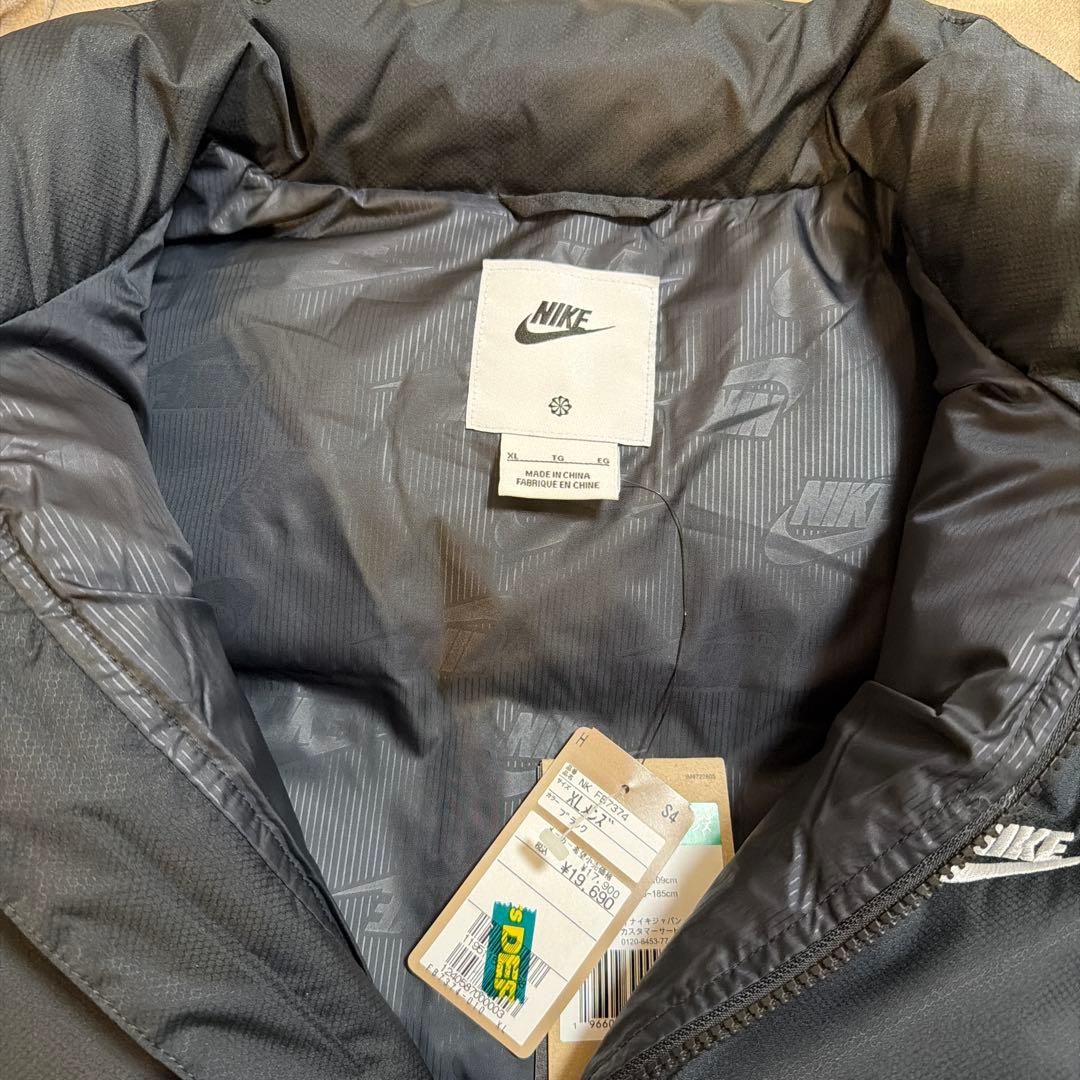 ナイキ プリマロフト ウォーター リペレント パファー ベスト ブラック XL