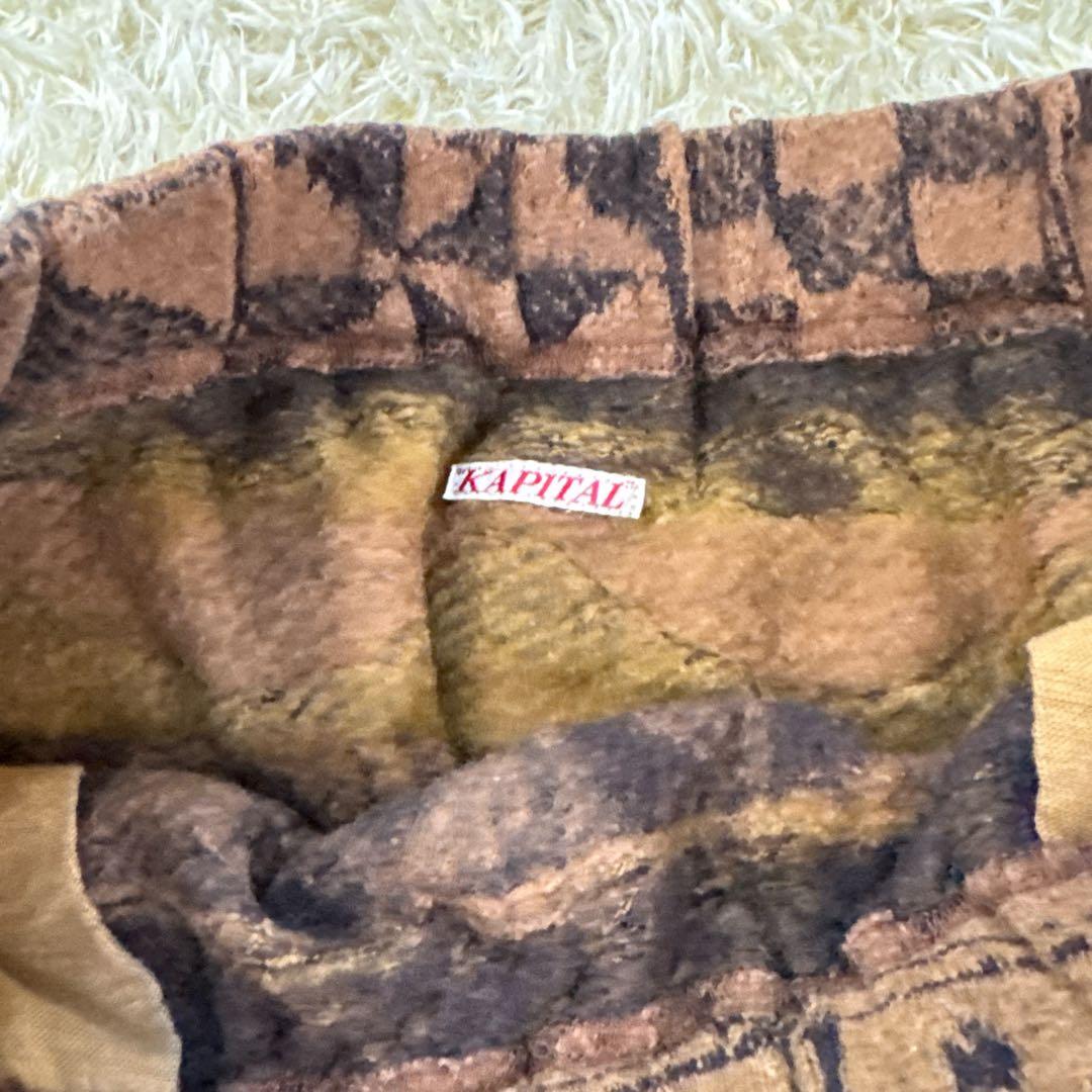 【美品】KAPITAL キャピタル クバ サルエルパンツ M