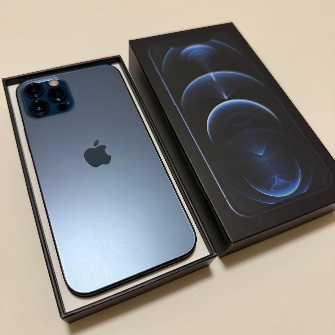【極美品】 iPhone12 pro 256GB パシフィックブルー