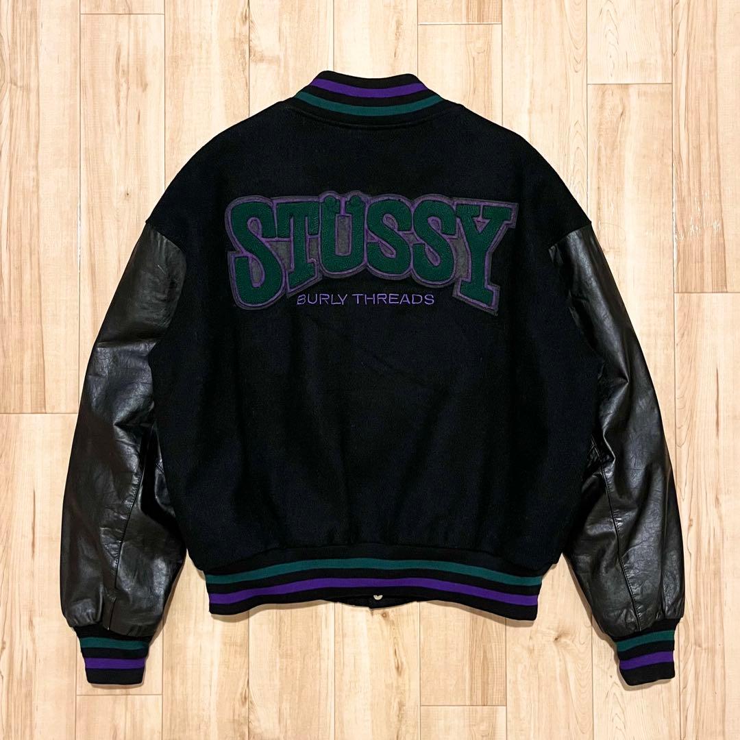 激レア！1980’s OLD STUSSY “BURLY THREADS”JKT