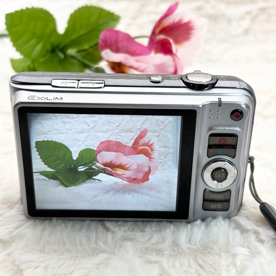 美品 CASIO EXILIM EX-H10 グレー