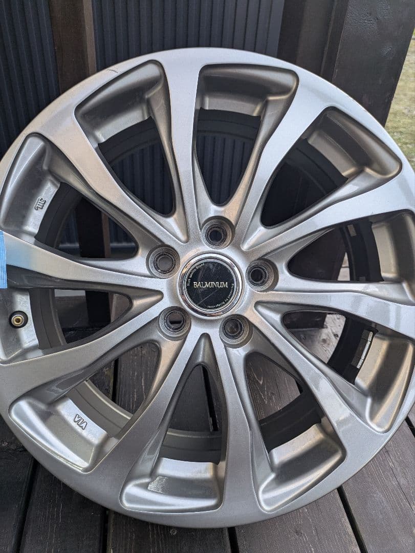 16インチ アルミホイール 5H PCD 100 分割出品①