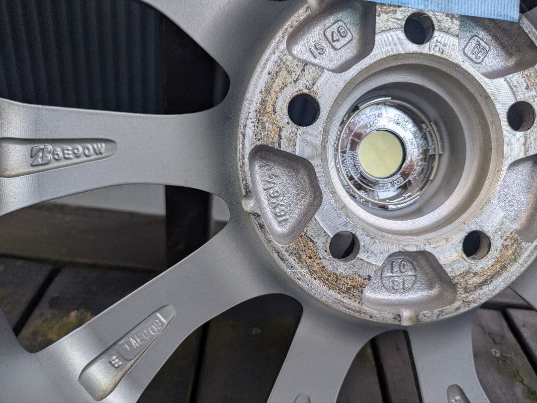 16インチ アルミホイール 5H PCD 100 分割出品①