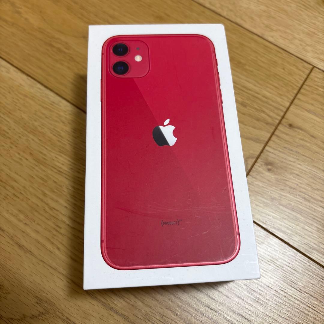 IPhone 11 赤色　128GB　本体のみ