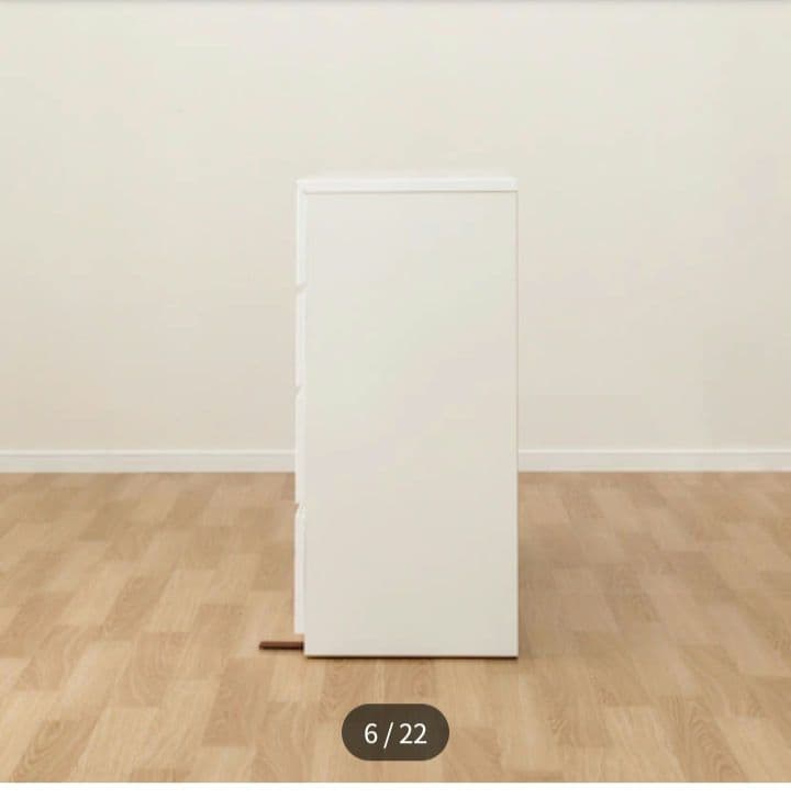 ニトリ　ローチェスト　クエス　ホワイトウォッシュ 120cm幅　使用１年未満